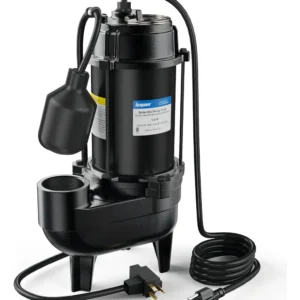 Bomba Sumergible para Aguas Residuales Franklin Electric FPS2-115-40: Hierro Fundido 115V, Alto Rendimiento, Ideal para Fosas Sépticas y Drenaje Domés