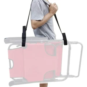 Correa de Transporte para Silla Plegable de Playa 'SunChaser' Modelo X500: ¡Transporta Tu Relajación! Diseño Ergonómico, Fácil Ajuste y Máxima Comodid