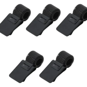 Portapapeles Metálico Resistente con Clip y Gancho para Colgar, Marca 'StrongHold', Paquete de 5 Unidades - Ideal para Oficina, Escuela y Trabajo en C