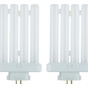 Iluminación Eficiente y Duradera: 2 Lámparas Fluorescentes Compactas Philips PL-C 27W 3000K (Luz Cálida) con 4 Pines - Ideal para Ahorro Energético y