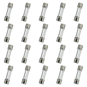 Fusibles de Vidrio Soplado Lento: Protección Confiable para tus Aparatos, Marca Genérica, 5x20mm, 1 Amp, 250V - Ideal para Electrónica y Proyectos