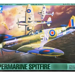 ¡Revive la Historia! Kit de Maqueta Supermarine Spitfire Mk.I Tamiya: Detalle Excepcional, Fácil Ensamblaje y Colección Histórica para Modelismo Profe