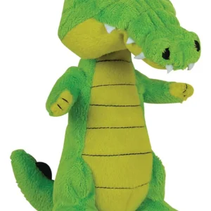 ¡Dale a tu mejor amigo diversión duradera! Juguete de Peluche para Perros KONG Cocodrilo Verde Resistente, Diseño Realista y Duradero para Masticar y