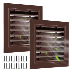 Rejillas de Ventilación de Aleación de Aluminio [MARCA X] Modelo [Número de Modelo] - Resistentes y Elegantes para Pared: Ventilación Óptima y Diseño
