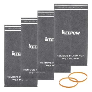 Bolsas de Filtro para Aspiradora Húmedo/Seco Ridgid 4 Piezas: Modelo VF3500 Original, Mayor Captura de Polvo y Suciedad, Fácil Instalación, Mantenimie