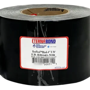 Sello Adhesivo para Techo Eternabond Negro 10 cm x 15 m: Impermeabilización Profesional, Resistencia UV, Fácil Aplicación y Durabilidad Extrema para R