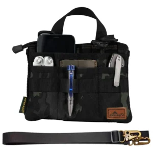 Organizador de Bolsillo EDC para Hombre - Marca Condor - Modelo Pocket Organizer - 7 Bolsillos, Resistente al Agua, Ideal para Herramientas y Accesori