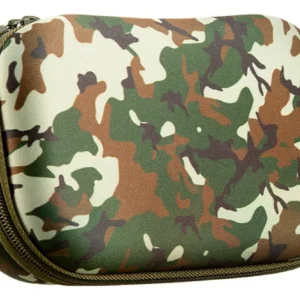 Caja de Lápices de Camuflaje Resistente para Niños – Marca 'KidsGoWild' – Estuche Escolar con Diseño Militar Impermeable, Compartimentos Organizados y