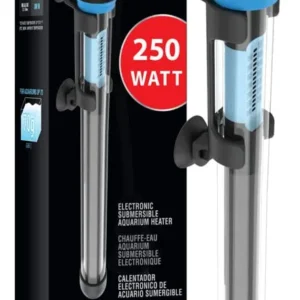 Calentador Sumergible para Acuario Cobalt Aquatics Neo-Glass 250W: Control Preciso de Temperatura, Diseño Elegante y Vidrio de Borosilicato para Peces