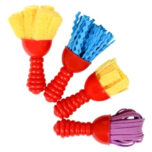 ¡Despierta la Creatividad! Juego de 4 Pinceles Jumbo Crayola para Pintura Infantil: Colores Vibrantes, Mango Ergonómico y Fácil Limpieza - Ideal para