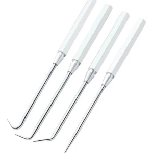 Juego de Ganchos y Púas de Precisión para Automóvil TITAN Tools: Aluminio de Alta Resistencia, Diseño Ergonómico para Mecánica Automotriz Profesional