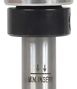 Fresa para Router V Groove 90° de la marca TruTool: Corte Preciso para Ranuras en V, Diámetro 12.7mm, Mango 6.35mm, Ideal para Madera y Proyectos de C