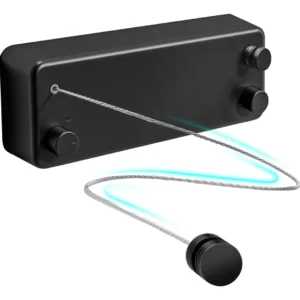 Tendedero Retráctil Ajustable para Ropa, Marca [Marca del Producto] Modelo [Modelo del Producto]: Secado Interior/Exterior, Gran Capacidad, Fácil Inst