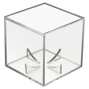 Exhibidor de Pelota de Béisbol Acrílico Transparente [Marca: PerfectDisplay] - Protección UV, Base Negra Elegante, Diseño Premium para Coleccionistas