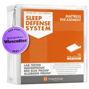 Funda Impermeable para Colchón Full Size (137x190 cm) Protect-A-Bed®: Protección Total Contra Líquidos y Alérgenos, Ajuste Perfecto y Durabilidad Supe