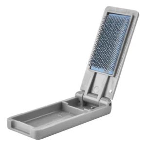 Cepillo para Zapatos Plegable 'Danzarín' - Modelo Tango: Limpieza Profesional para Calzado de Baile de Salón y Tango, Diseño Compacto y Portátil