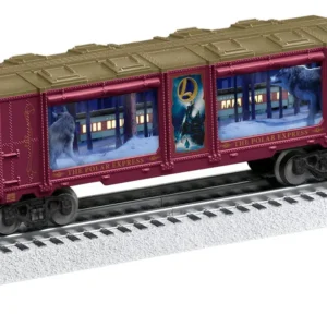 Coche de Acuario The Polar Express de Lionel: Sumérgete en la Magia Navideña con un Adorno Detallado y Coleccionable para tu Pecera, con Luces y Diseñ