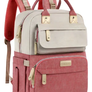 Mochila Pañalera Skip Hop Forma Zoo: Diseño Rosa para Bebé Niña, Amplio Espacio y Organizador, Ideal para Salidas Cómodas y Seguras, Modelo Original
