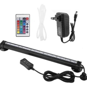 Iluminación LED Subacuática para Acuario Aquascape: Sumérgete en un Espectáculo de Colores con Control Remoto - Modelo AquaGlow X500 - Ilumina y Decor
