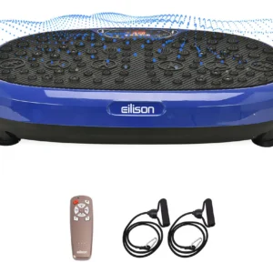 ¡Esculpe Tu Cuerpo! Máquina de Ejercicio de Placa Vibratoria 3D XL Fitness Pro: Tonificación Muscular Avanzada, Quemagrasas, Pantalla Digital y Contro