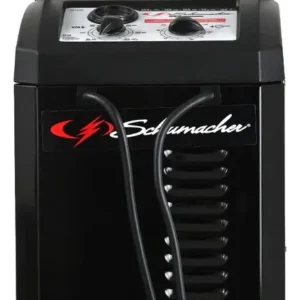 Cargador de Batería Automotriz 2 en 1 con Ruedas MARCA X Modelo ABC250: Carga Rápida 6V/12V, 250A de Arranque, Ideal para Autos y Camionetas, Fácil Mo