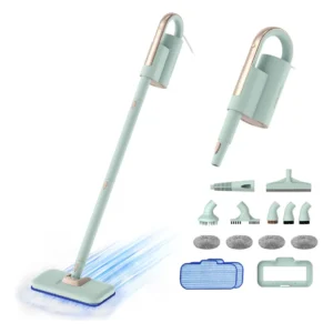 Fregona a Vapor Multifuncional [MARCA X] Modelo [Número de Modelo] - Limpieza Profunda y Desinfección con 11 Accesorios, 1200W, Desmontable y Lista pa