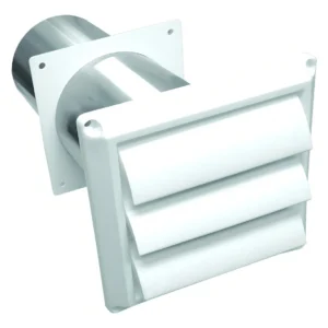 Ventilación para Baño y Hogar de PVC Blanco 7.6 cm - [Marca: Genérica] Modelo: Ventilación Básica - Diseño Discreto y Duradero, Fácil Instalación para