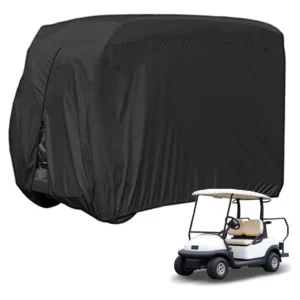 Funda Protectora Premium para Carrito de Golf [Marca Genérica] – Resistente al Agua y UV, Compatible con EZGO y Club Car, Protección Integral para Ext