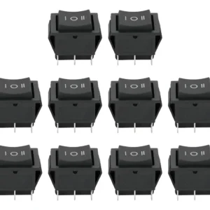 Interruptores Basculantes X-tronic: Pack de 10 Unidades, Modelo XT-123, 6 Pines, Alta Durabilidad, Fácil Instalación, Ideal para Proyectos de Electrón