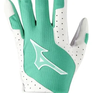 Guante de Bateo Acolchado Mizuno Finch Youth para Niñas: Comodidad Superior, Agarre Firme y Durabilidad para Jóvenes Bateadoras | Modelo Específico So