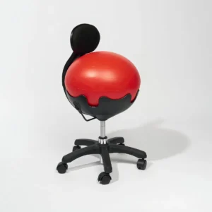 Silla Ergonómica con Bola de Yoga BalanceFit: Ajustable para Oficina y Hogar | Modelo Pro | Soporte Lumbar y Movimiento Dinámico para Mejorar Postura
