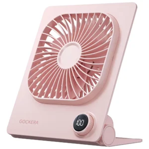 Ventilador Portátil Recargable SILENTIUM Breeze 5000 mAh: 100 Velocidades Silenciosas, Diseño Compacto y Autonomía Extrema - Ideal para el Hogar y Via