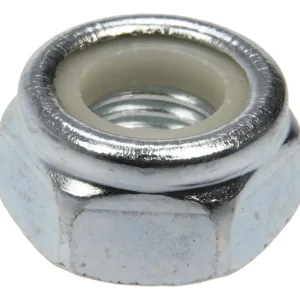 Tuercas de Bloqueo Hexagonales con Anillo de Nailon M10 - FixPro: Máxima Seguridad y Resistencia para Fijaciones Duraderas | Rosca Métrica, Acero al C