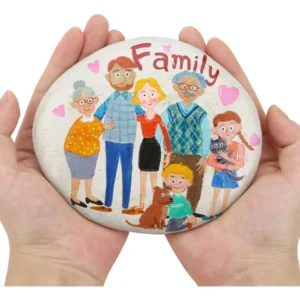 Rocas de Río Extra Grandes para Pintar - Artesanía Creativa Multicolor - Ideal para Niños y Manualidades Educativas - Producto [TuMarca]