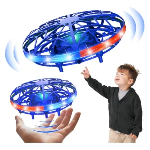 ¡Despega la Diversión! Spinner Volador LED Azul Recargable FlyNova Pro - Experimenta un Vuelo Mágico y Seguro, Ideal para Niños y Adultos - Marca FlyN