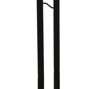 Buzón de Acero Galvanizado Negro, Modelo 'Resistente' de [Marca Ficticia: ForjaMaestra], Fácil Instalación y Gran Capacidad, Ideal para Exterior. Dise