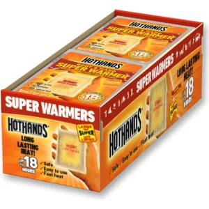 Calentadores de Manos y Cuerpo HeatMax: Pack de 40 Unidades para Calor Duradero | Ideales para Deportes, Trabajo al Aire Libre y Alivio del Frío Inten
