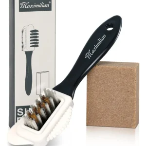 Kit Profesional para Cuidado y Limpieza de Calzado de Ante y Gamuza – Marca [TuMarca] – Incluye Cepillo Especializado y Borrador Eficaz – Restaura y P