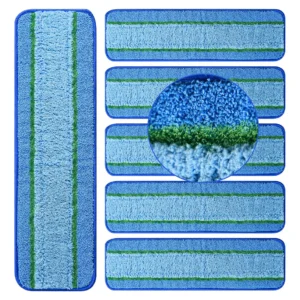 Paquete de Almohadillas de Limpieza Profunda Bona para Mopas: Resultados Impecables en Pisos de Madera y Laminados. Elimina Suciedad y Brillo Natural,
