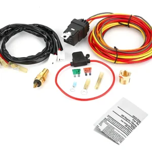 Kit de Cableado Eléctrico Universal para Ventilador de Techo y Termostato con Interruptor. Marca Leviton Serie X, Instalación Fácil y Segura para el H