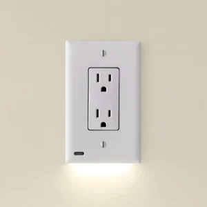 Luz Nocturna LED con Sensor de Movimiento y Crepuscular [Marca Genérica] Modelo X500 - Iluminación Inteligente para el Hogar: Seguridad, Ahorro y Conf