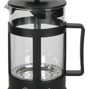Prensa Francesa Stansport para Café: 1 Litro (8 Tazas) - Disfruta Café Rico y Aromático en Casa o Camping | Acero Inoxidable, Fácil de Limpiar