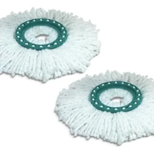 Repuesto para Trapeador Leifheit Micro Duo: Limpieza Profunda y Eficaz para Pisos, Absorción Superior, Fácil de Cambiar, Diseño Ergonómico, Mantén tu
