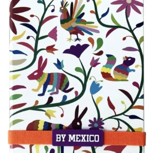 Libreta Rayada Tenango de México Modelo Especial - 100 Hojas, Diseño Exclusivo sin Materias, 20x15cm, Multicolor - Ideal para Escritura Creativa y Apu