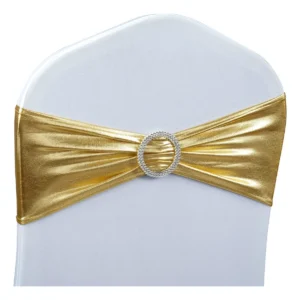 Bandas Elásticas para Sillas Metálicas Dorado: Pack de 30, Reforzadas y Elegantes | Marca Genérica - Renueva y Decora con Estilo