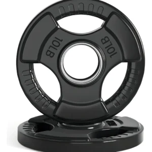 Discos de Peso Recubiertos de Goma para Levantamiento Olímpico [Marca: PowerLift Pro] - Modelo: Series X - Disponibles en 1.1 kg a 20 kg - Durabilidad