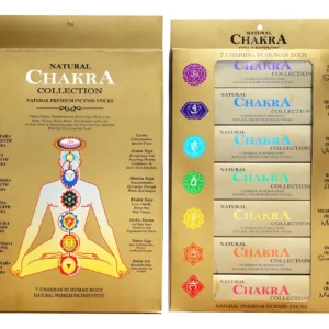 Sumérgete en la Armonía: Set de 7 Varillas de Incienso Premium Chakras - HEM - Equilibrio Energético, Aromaterapia y Relajación Profunda para tu Biene