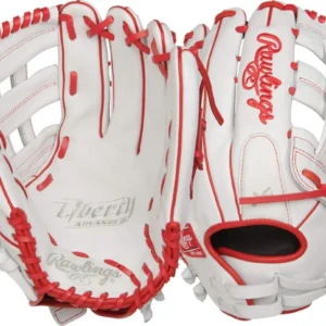Guante de Softball Liberty Advanced Rawlings: Diseñado para Campeonas, con Ajuste Perfecto y Durabilidad Superior en Cuero Premium, Modelo RLA125-17W