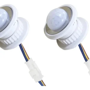 Sensor de Movimiento PIR para Iluminación: Ajustable, Compacto y Eficiente | Marca Genérica | Modelo SM-01 | Detección de 120° y Alcance de 6 Metros |