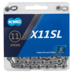 Cadena de Bicicleta KMC X11SL para 11 Velocidades - 116 Eslabones: Rendimiento Superior, Ligereza Extrema y Durabilidad para Ciclismo de Alto Desempeñ